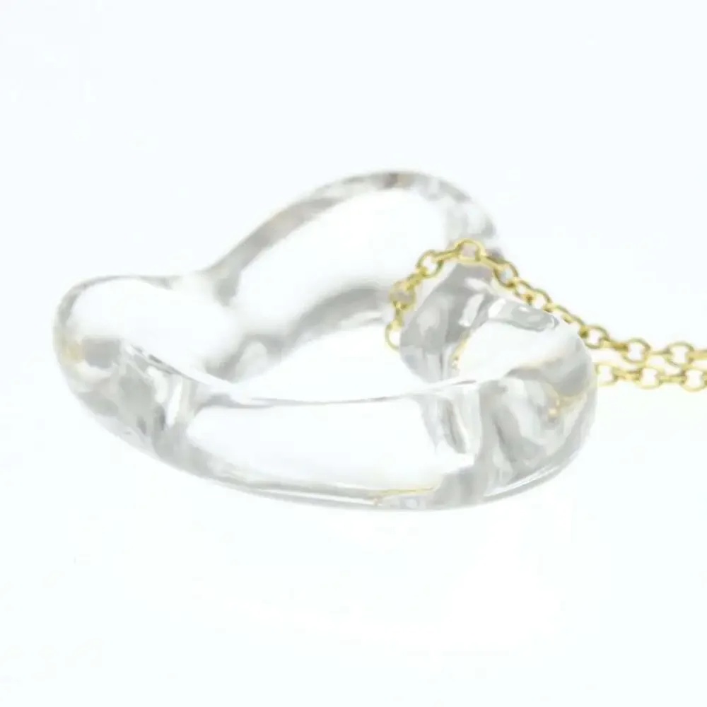 TIFFANY 18k Gold Heart Necklace